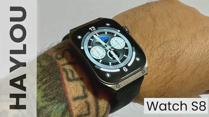 HAYLOU Watch S8 - New Smartwatch AMOLED Curved Screen