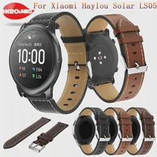 Кожаный Ремешок для часов Xiaomi Haylou Solar LS05 Band Спортивный Смарт-браслет Сменный Браслет для Haylou Solar LS05 Correa