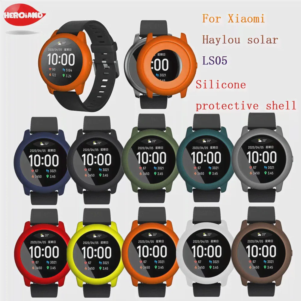 Защитный Чехол Для часов Haylou Solar LS05 Чехол Для Часов Мягкий Силиконовый Защитный Чехол Для Xiaomi Haylou Solar LS05 Protector Case