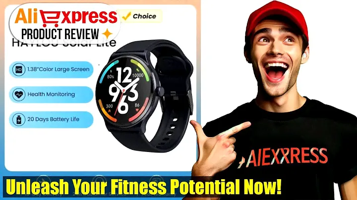 Revolutionize Your Workouts with the HAYLOU Solar Lite Smart Watch! 100+ Workout Modes, Heart